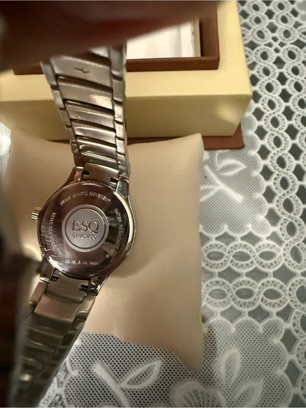 ESQ by Movado Swiss Quartz Stainless Steel Watch